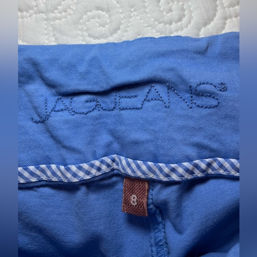 Jag Jeans Bermuda Pull On Shorts in Pretty Sky Blue - Picture 4 of 8